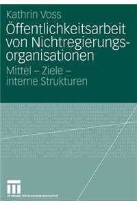 Öffentlichkeitsarbeit Von Nichtregierungsorganisationen