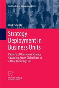 Strategy Deployment in Business Units
