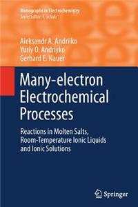 Many-Electron Electrochemical Processes