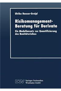 Risikomanagement-Beratung für Derivate