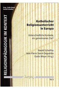 Katholischer Religionsunterricht in Europa