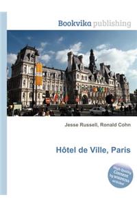 Hotel de Ville, Paris