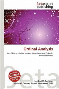Ordinal Analysis