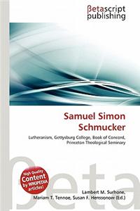 Samuel Simon Schmucker