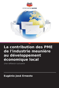 La contribution des PME de l'industrie meunière au développement économique local