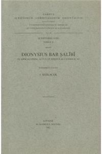 Dionysii Bar Salibi Commentarii in Evangelia, II