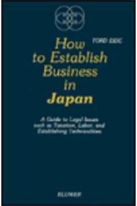 How to Establish Business in Japan