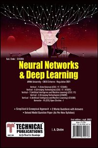 Neural Networks and Deep Learning for BE Anna University R21CBCS (Vertical I/VI/VII - CSE/IT, Vertical VI - AI&DS, Vertical IV - CS&BS - CCS355)