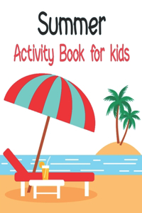 Summer Activity Book for kids