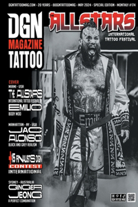 DGN Tattoo Magazine 20 Years #174 + 15 Finalists Contest International, book of tattoos