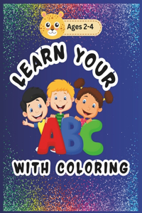 Learn your ABC with coloring