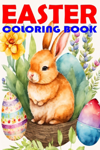 Easter Coloring Book for Kids, Toddlers and Preschool Children