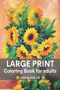 Large Print Coloring Book