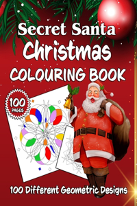 Secret Santa Christmas Colouring Book