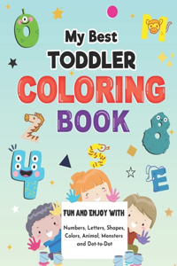 My Best Toddler Coloring Book