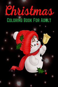 Christmas Coloring Book For Adult
