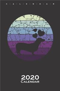 Dachshund Love Calendar 2020