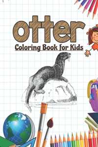 Otter Coloring Book for Kids