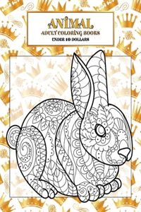 Adult Coloring Books - Under 10 Dollars - Animal