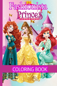 Princess Fashionista Coloring Book