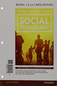 Social Psychology: Goals in Interaction, Books a la Carte Plus New Mypsychlab with Pearson Etext -- Access Card Package