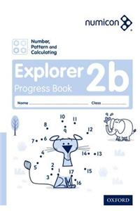 Numicon: Number, Pattern and Calculating 2 Explorer Progress Book B (Pack of 30)