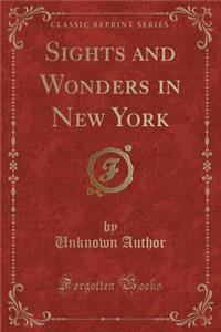 Sights and Wonders in New York (Classic Reprint)