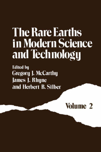 Rare Earths in Modern Science and Technology