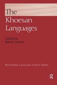 Khoesan Languages