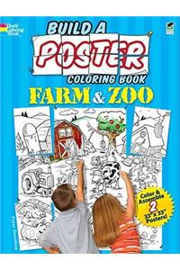 Build a Poster - Farm & Zoo Coloring Book