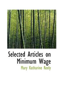 Selected Articles on Minimum Wage