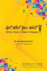 Get What You Want, Write it Down, Make It Happen!