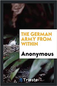 The German Army from within