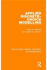 Applied Discrete-Choice Modelling