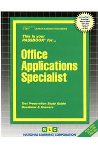 Office Applications Specialist