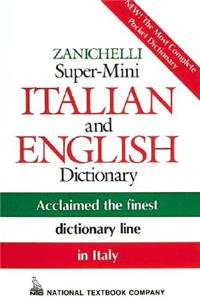 Zanichelli Super-Mini Italian and English Dictionary