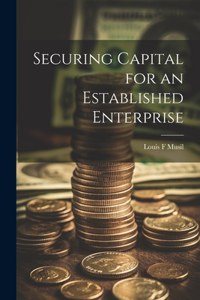 Securing Capital for an Established Enterprise