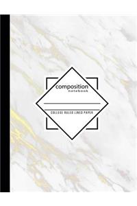Composition Notebook College Ruled Lined Paper