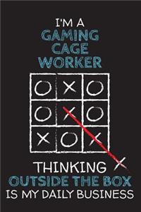 I'm a GAMING CAGE WORKER