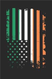 St. Patrick's Day Notebook - Distressed Irish Flag Ireland St. Patrick's Day - St. Patrick's Day Journal