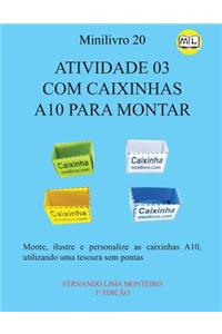 Atividade 03 Com Caixinhas A10 Para Montar