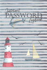 Internet Password Logbook