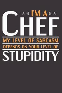 Chef Cook Cooking Notebook Journal