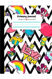 Primary Journal, Grades K-3, Draw and Write