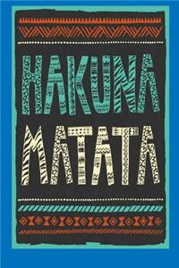 Hakuna Matata - 2019 & 2020 Mid Year Academic Journal With Mind Maps, Budget Planner, Goal Setting & Inspirational Quotes