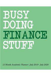 Busy Doing Finance Stuff