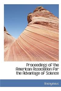 Proceedings of the American Association for the Advantage of Science