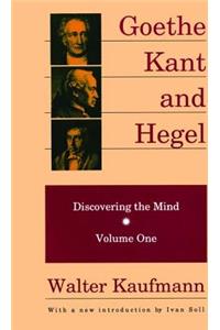 Goethe, Kant, and Hegel