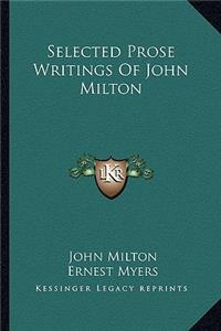 Selected Prose Writings of John Milton