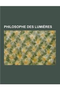 Philosophe Des Lumieres